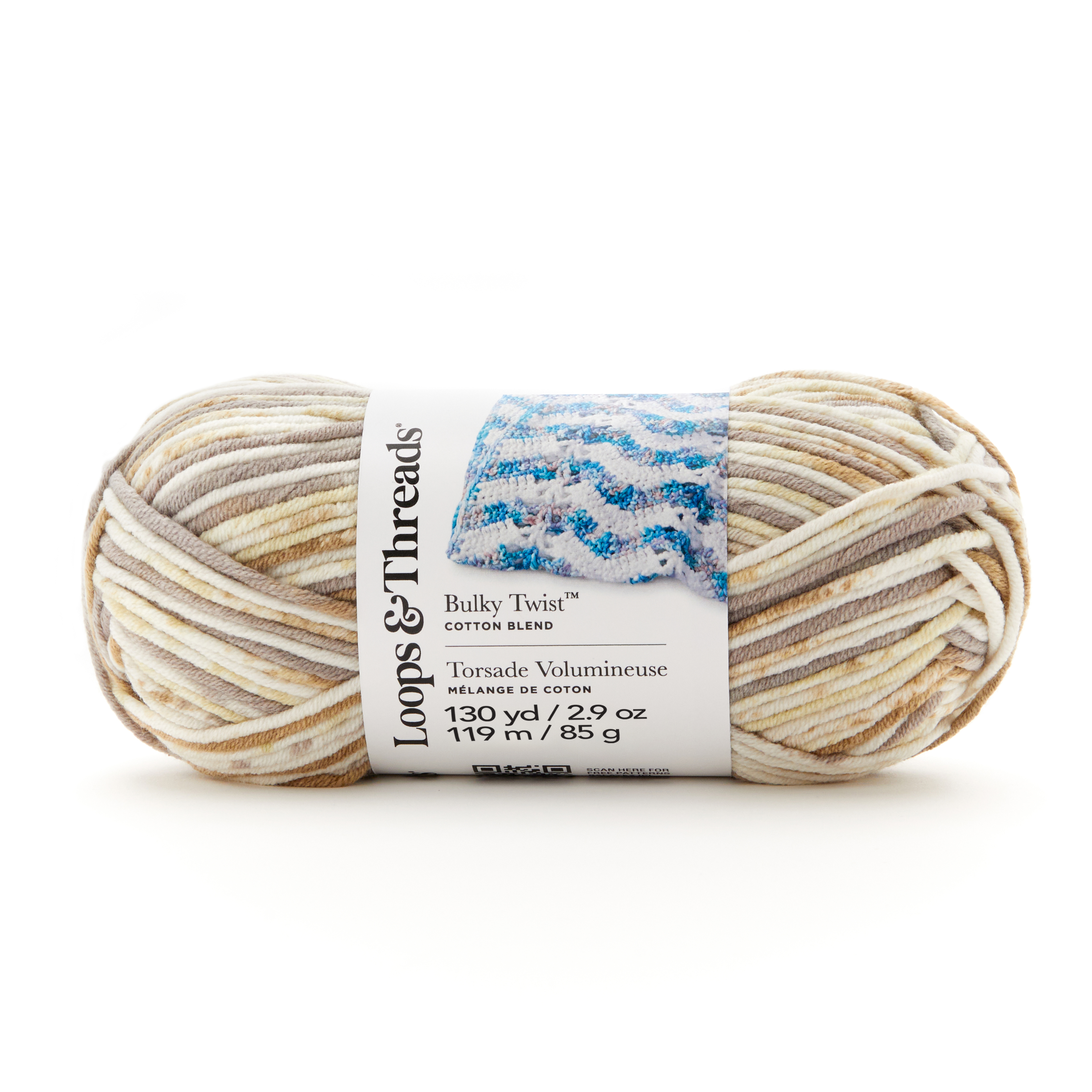 Multi Yarn Bulky Twist Multi Yarn by Loops & Threads - Yarn for Knitting - Crochet ...
