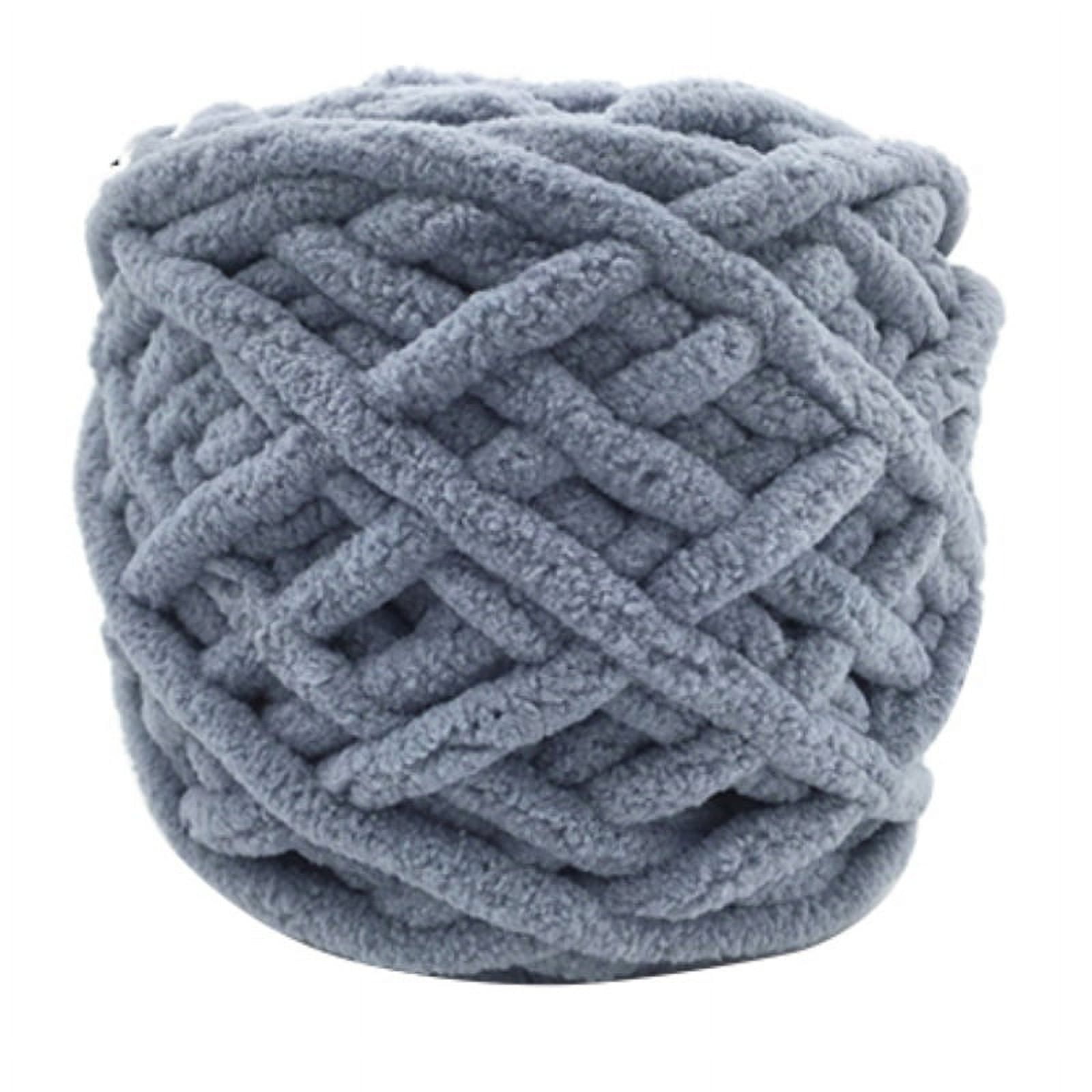 Thick Chunky Yarn, Chunky Wool Yarn, Soft Polyester Yarn, Arm