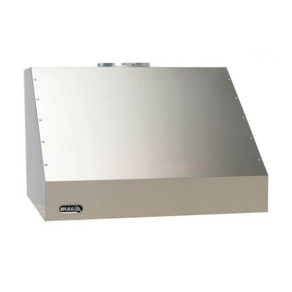 Bull 36" Stainless Steel Outdoor Canopy Vent Hood with 2 Internal Fans & Lights