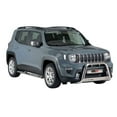 thumbnail image 1 of Bull Bar Push Front Bumper Grille for Jeep Renegade 2019-2024 Silver 1 Pc, 1 of 6