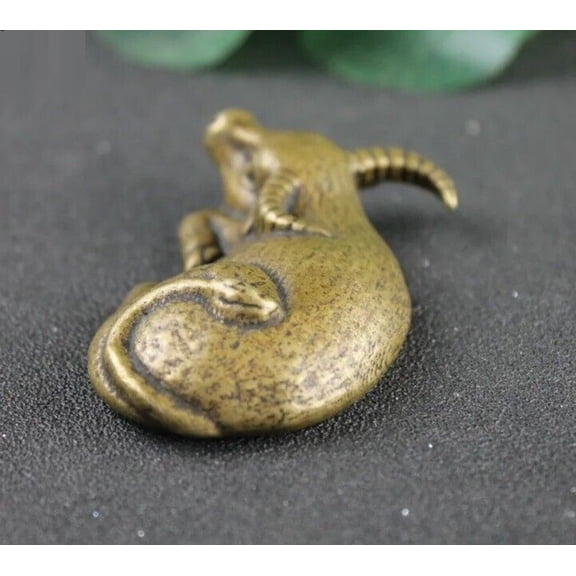 Bull Brass Animal Statue Small Sculpture Tabletop Figurine Home Decor Gifts