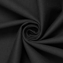Bull Denim (12 oz) Fabric Heavyweight Durable Hypoallergenic Cotton By The Yard For Sewing Apparel, Accessories, & Upholstery - Black (1 Yard)
