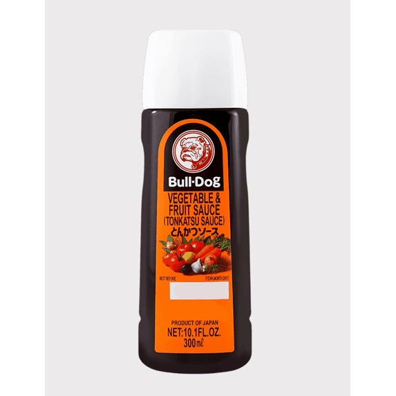 Bull-Dog Vegetable & Fruit Sauce (Tonkatsu Sauce), 10.1 oz, No Allergen-Free Claims
