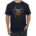thumbnail image 1 of Bull Dog, Spiked Collar, and Headphones Animal Lover Graphic T-Shirt, 1 of 1