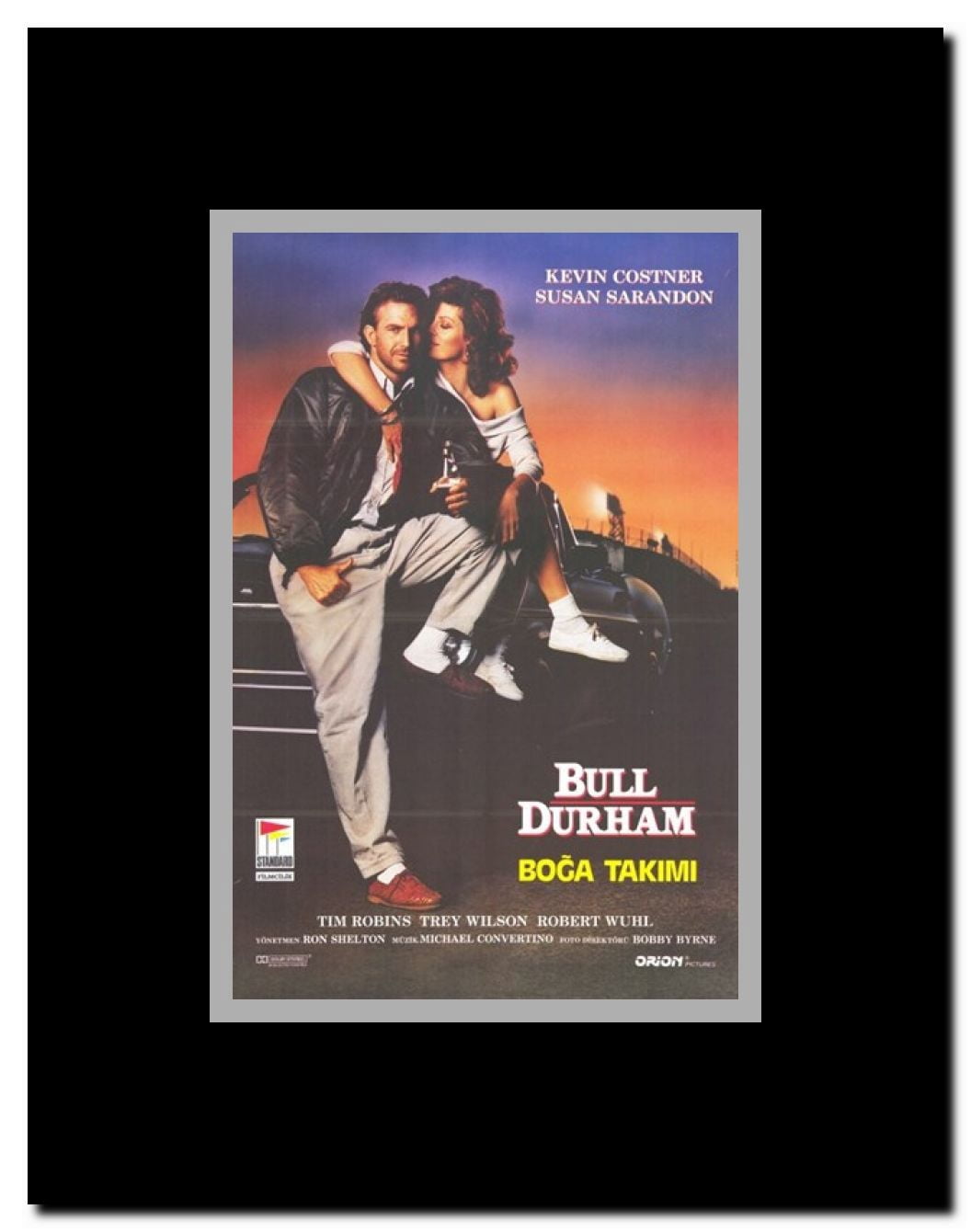 Bull Durham Framed Movie Poster