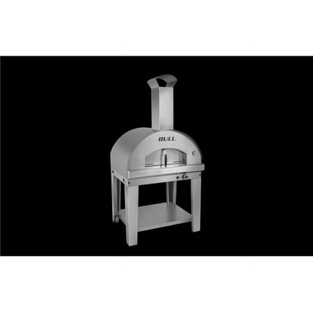 Bull Extra Large Gas Fired Italian Pizza Oven on Cart, Propane