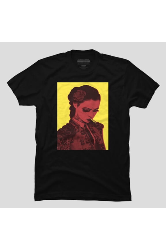 Bull-Fight-Her Funny Feminist Matador Graphic T-shirt M2981691, Up to Size 5XL