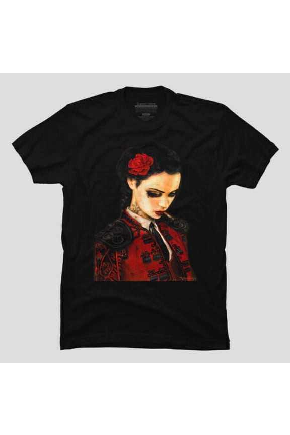 Bull Fight Her Funny Feminist Matador Graphic T-shirt M2981695, Up to Size 5XL