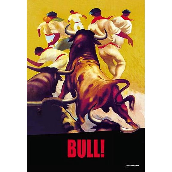Bull!- Fine Art Canvas Print (20" x 30")