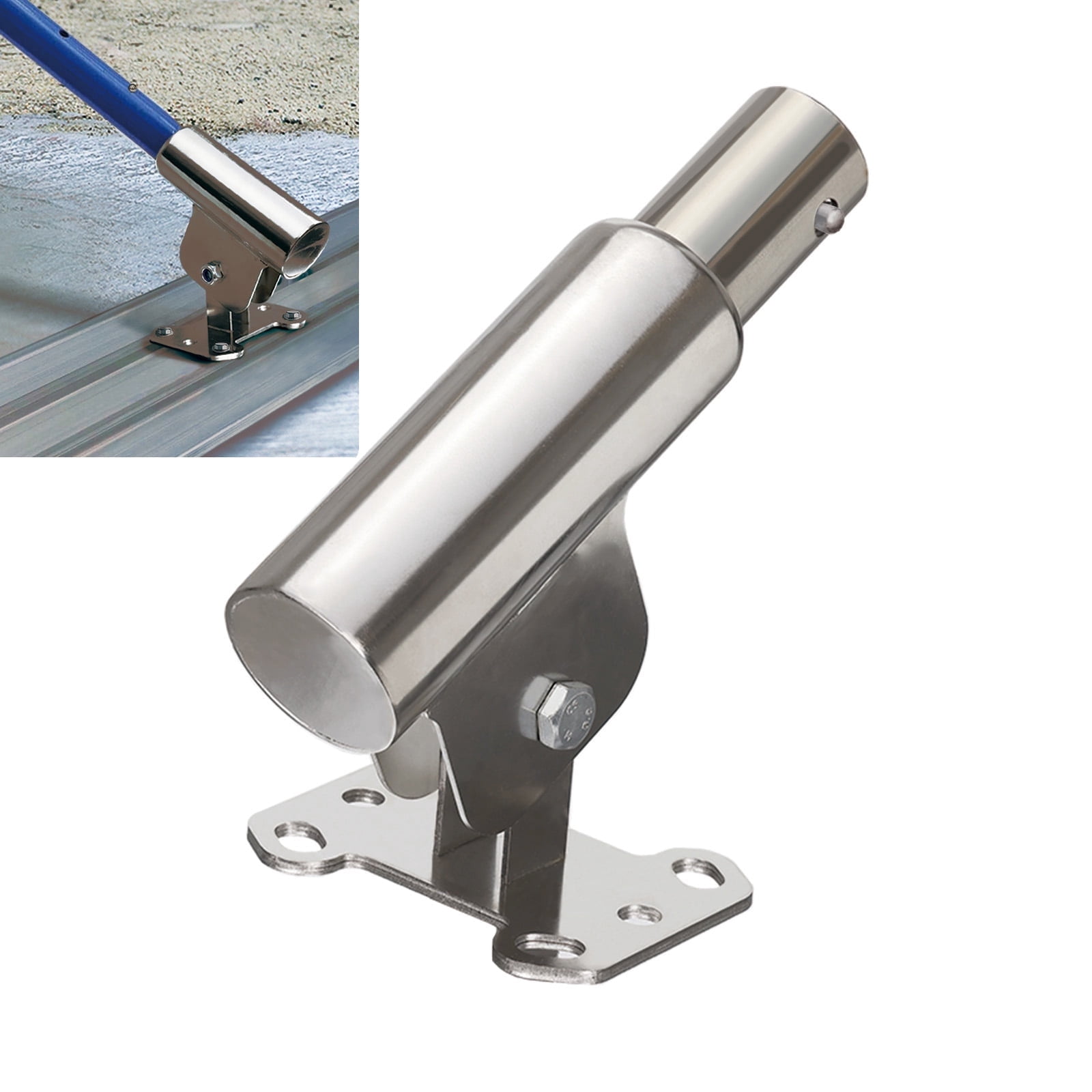 Float Bracket FENHRTVM Concrete Bull Float Bracket, Stainless Steel Adjustable ...