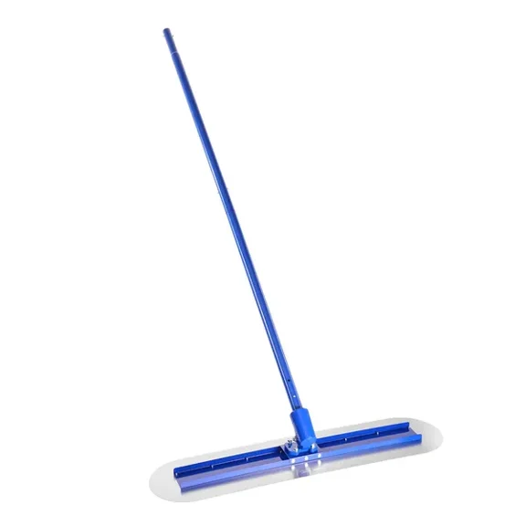Bull Float Magnesium Concrete Float, 47.24 x 7.28 Inch Round End Concrete Float Tool with 4 Aluminum Alloy Replaceable Handles, Cement Finishing Float for Various Industrial Applications
