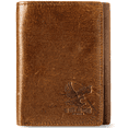 thumbnail image 1 of Bull Guard Genuine Leather Trifold Wallet For Men RFID And ID Window, 1 of 5