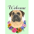 thumbnail image 1 of Bull Mastiff - Best of Breed Welcome Flowers House Flags, 1 of 1