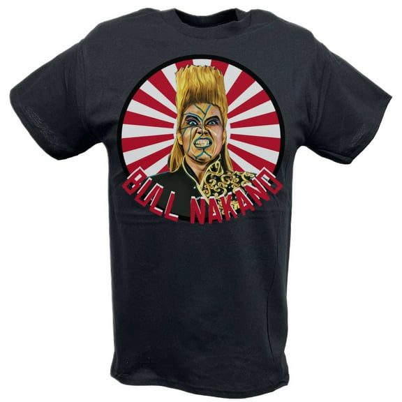 Bull Nakano Red White Stripes Black T-shirt