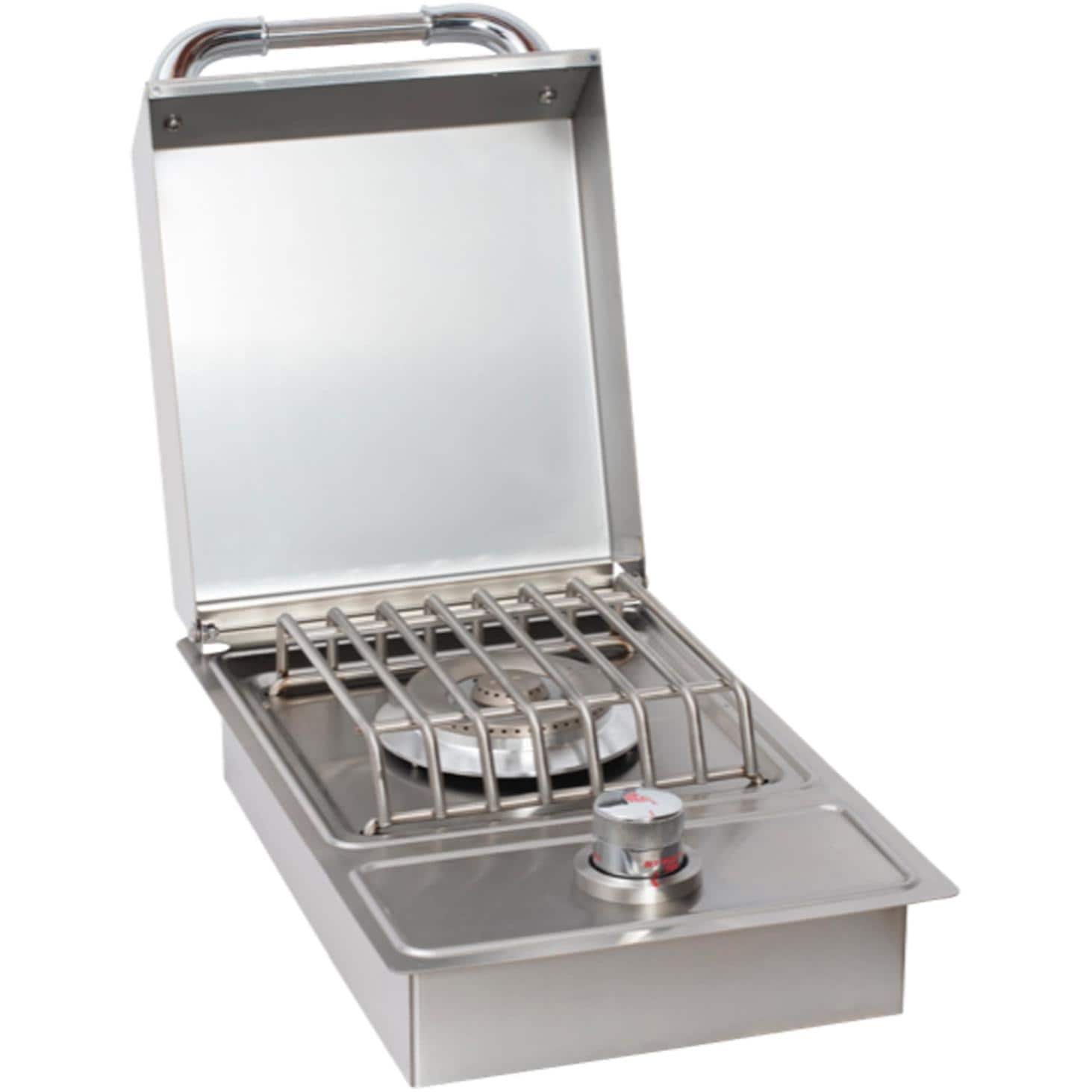 Bull Outdoor Products 60009 Side Burner Natural Gas - Stainless Steel -  Walmart.com