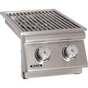 Bull Outdoor Products 30009 Natural Gas Slide-In Double Side Burner, Front and Back Design