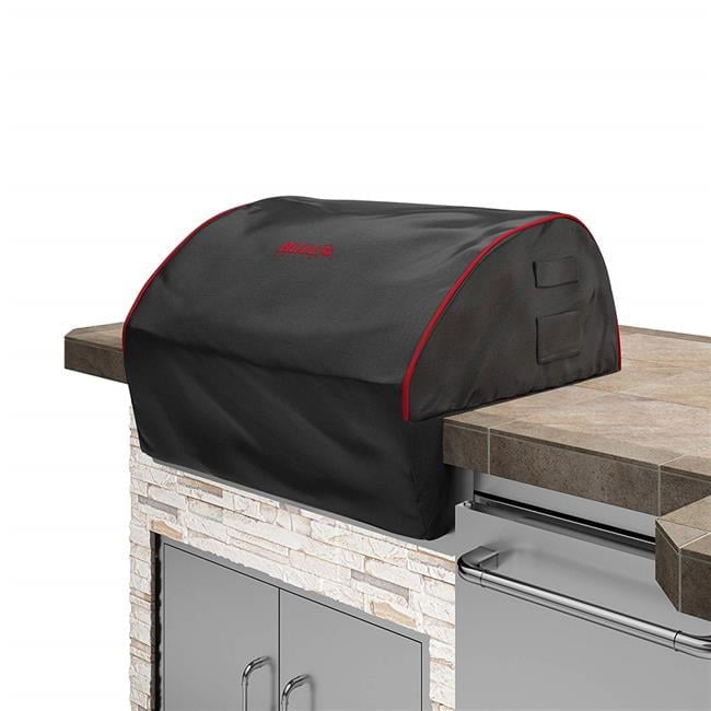 Bull 38-Inch Black and Red Vinyl Grill Cover