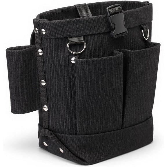 Bull Pin and Spud Wrench Holder, Construction Tool Belt Pouches Bolt Bag for Iron Work