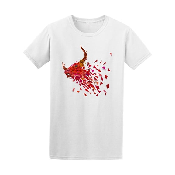 Bull Polygon's Head Tee Men's -Image by Shutterstock