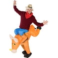 thumbnail image 1 of Bull Ride Inflatable Costume for Adults (One Size), 1 of 4
