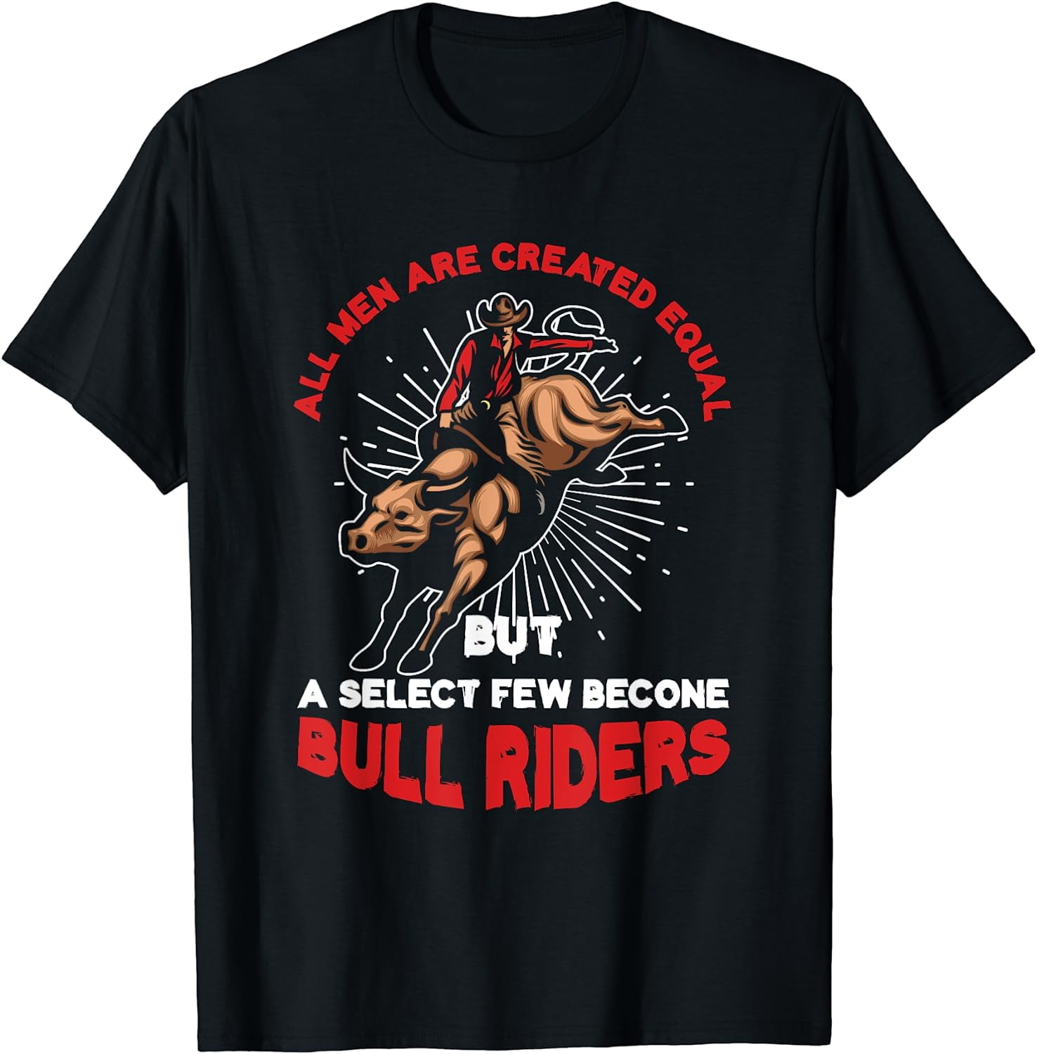 Bull Rider Bull Riding Cowboy Rodeo Country Ranch Gift T-Shirt ...