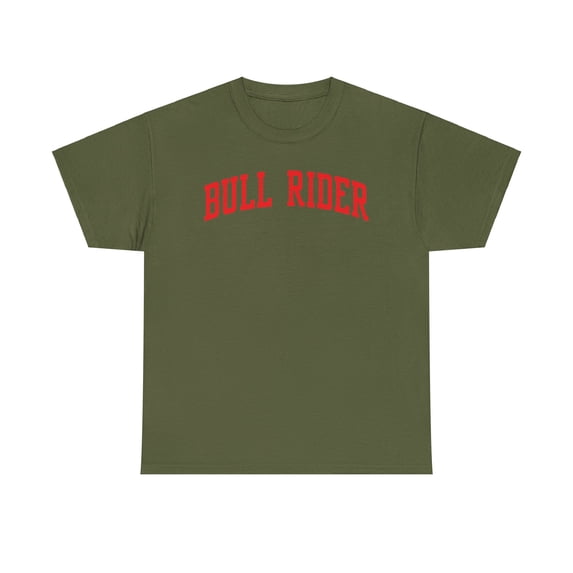 Bull Rider Shirt Gifts Tshirt Tee Crew Neck
