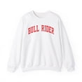thumbnail image 1 of Bull Rider Sweatshirt Gifts Crew Neck Shirt Long Sleeve Unisex, 1 of 7