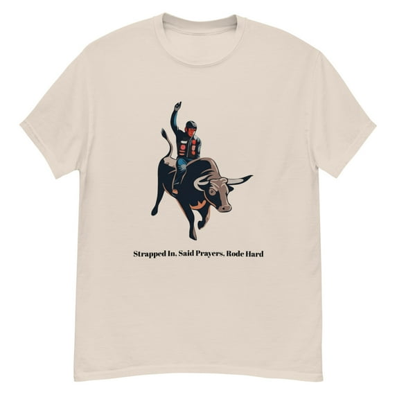Bull Rider Tee (Natural, M)