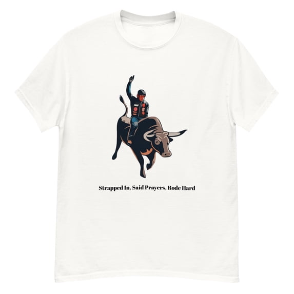 Bull Rider Tee (White, XL)