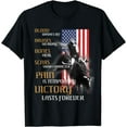 thumbnail image 1 of Bull-Riding For Men Texas Rider America Western USA Flag T-Shirt, 1 of 2