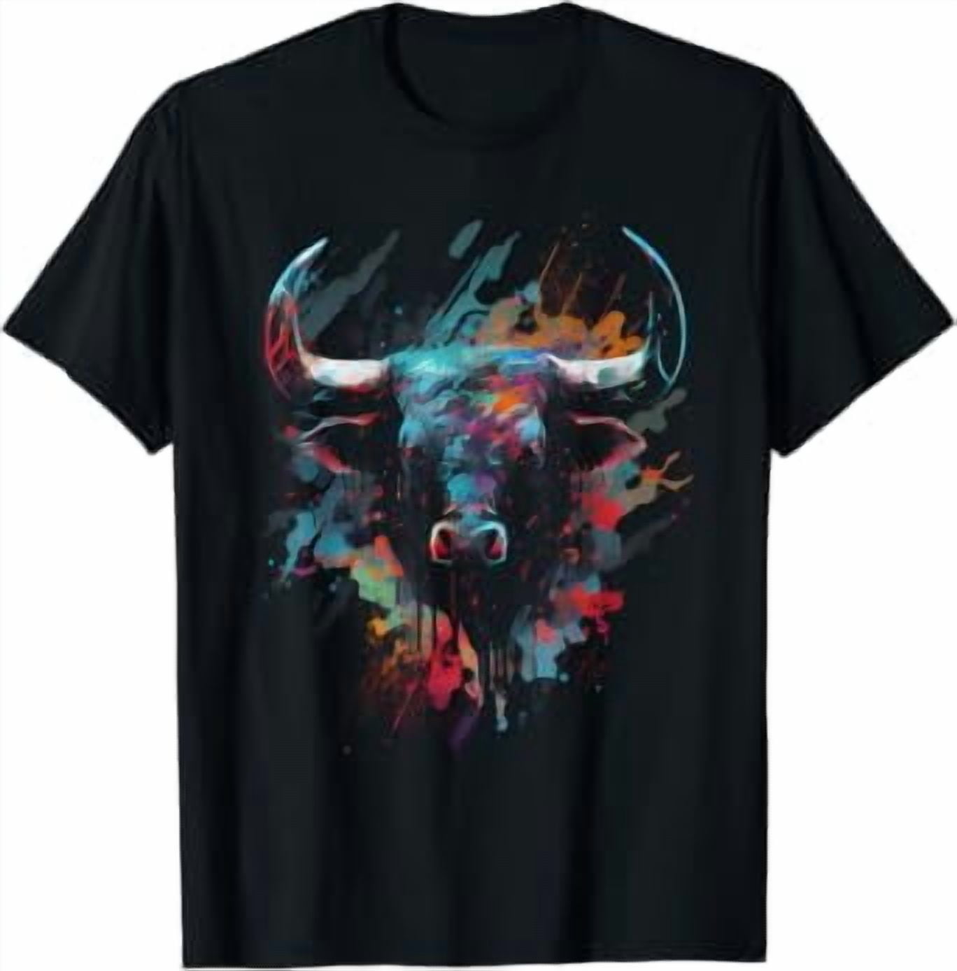 Bull Rider Cloth Bull Riding Meat Favorite Animal Bull Fan Classic Theme Everyday ...