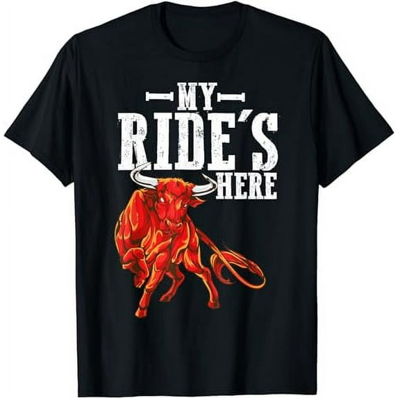 Bull Riding PBR Rodeo Bull Riders for Western Ranch Cowboys T-Shirt