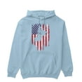 thumbnail image 1 of Bull Riding Rodeo Cowboy USA Flag Matching 4th Of July Gift Ideas Hoodie, 1 of 3