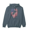 thumbnail image 1 of Bull Riding Rodeo Cowboy USA Flag Matching 4th Of July Gift Ideas Hoodie, 1 of 3