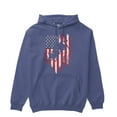thumbnail image 1 of Bull Riding Rodeo Cowboy USA Flag Matching 4th Of July Gift Ideas Hoodie, 1 of 3