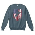thumbnail image 1 of Bull Riding Rodeo Cowboy USA Flag Matching 4th Of July Gift Ideas Sweatshirt, 1 of 3