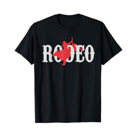 Bull Riding Rodeo Western Country Bull Rider T-Shirt - Walmart.com