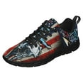 thumbnail image 1 of Bull Riding Running Shoes Sneakers Mesh Black Size 4.5, 1 of 5