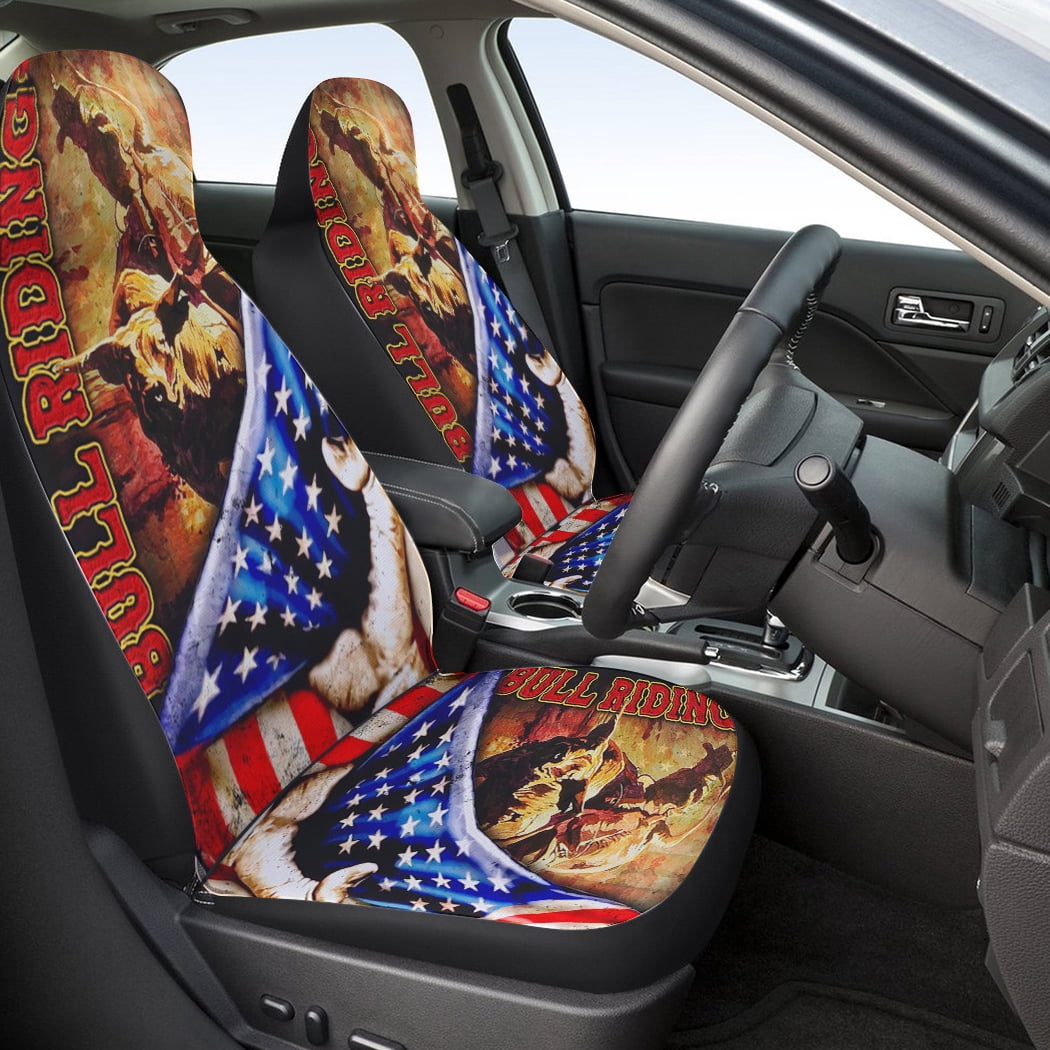 Bull Rider Boot Wraps Bull Riding Seat Covers Cars, Car Truck SUV 2 Piec - Walmart.com