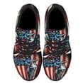 thumbnail image 1 of Bull Riding Shoes Women's Fashion Sneakers Tennis Running Shoes for Men Women Black Size 7.5, 1 of 7