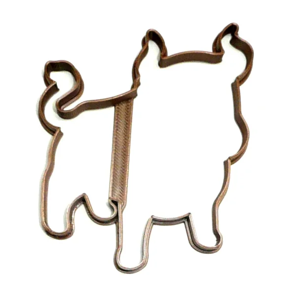 Bull Rodeo Animal With Horns Cattle Ranch Rancher Beef Cookie Cutter Usa Pr2750