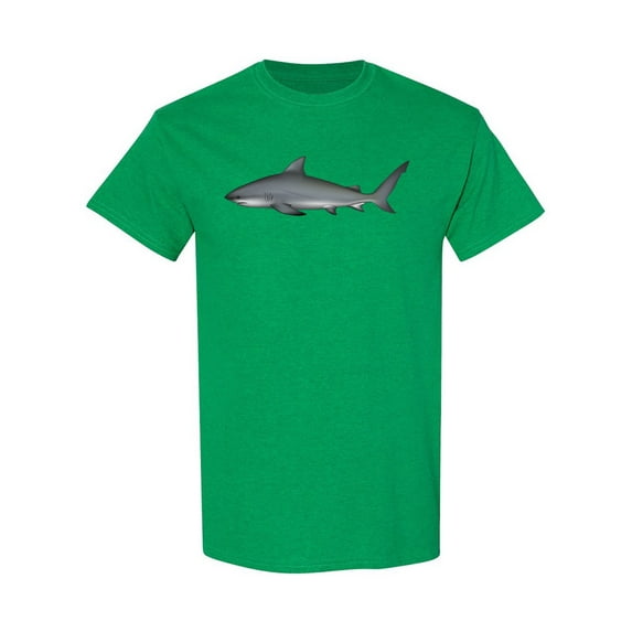 Bull Shark T-Shirt Men -Image by Shutterstock, Male Large