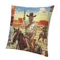 thumbnail image 1 of Bull Skull Cushion Covers, Hat Throw Pillow Covers, 1 of 5