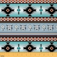 thumbnail image 1 of Bull Skull Fabric By The Yard,Dreamcatcher Boho Upholstery Fabric,Bohemian Animals Indoor Outdoor Fabric,Chic Exotic Baroque Decorative Fabric,Orange Blue,1 Yard, 1 of 5