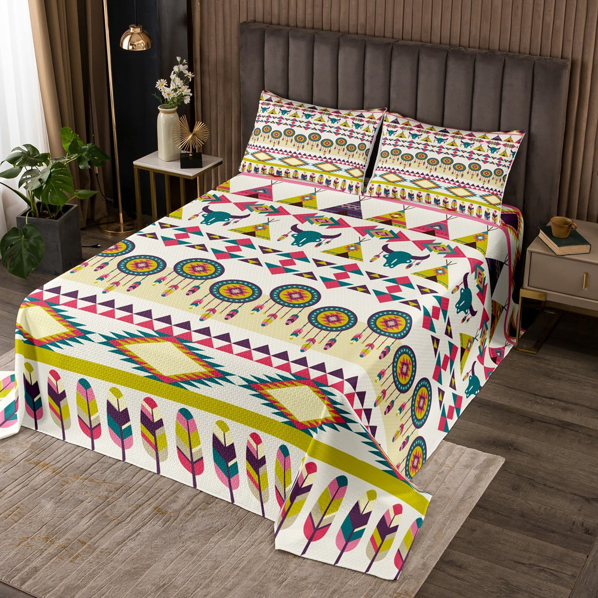 Tribal Gallop WJ1002038CL Quilt main image 1