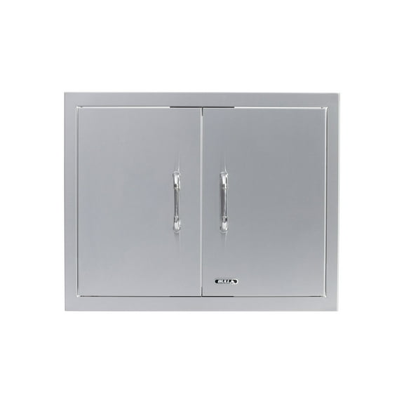 Bull Stainless Steel Double Doors, 25-Inch (33570)
