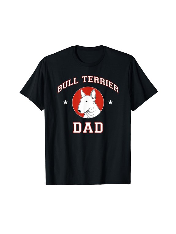 Bull Terrier Dad Dog Father Unisex T-shirt