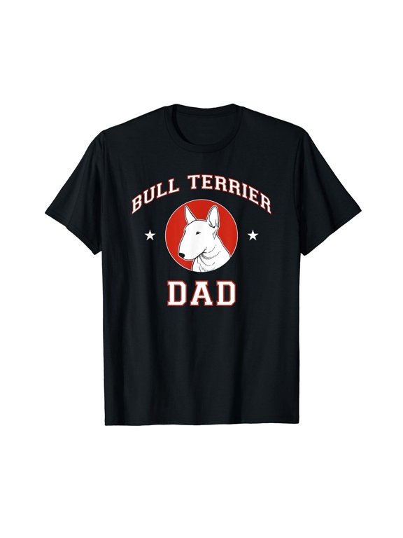 Bull Terrier Dad Dog Father Unisex T-shirt