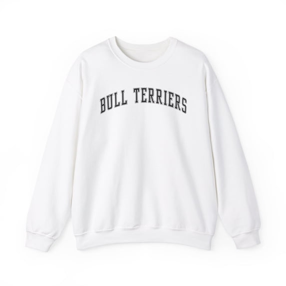 Bull Terrier Dog Mom Mama Mother's Day Sweatshirt Gift Crew Neck Shirt Long
