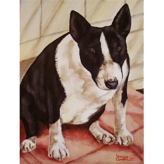 Bull Terrier English Bully Flag Garden Size